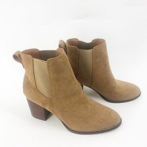 *SOLD* J.Crew Factory Rory microsuede heeled boots SIZE 7